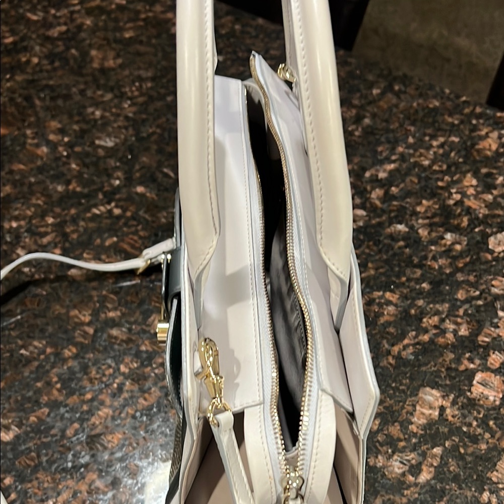 Jason Wu White And Gray Satchel With Structured D… - image 2